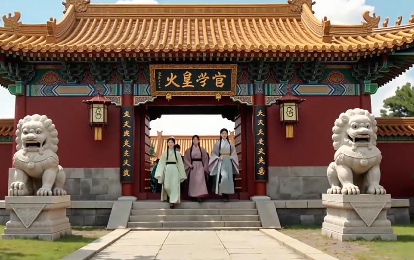 火皇学宫的传说