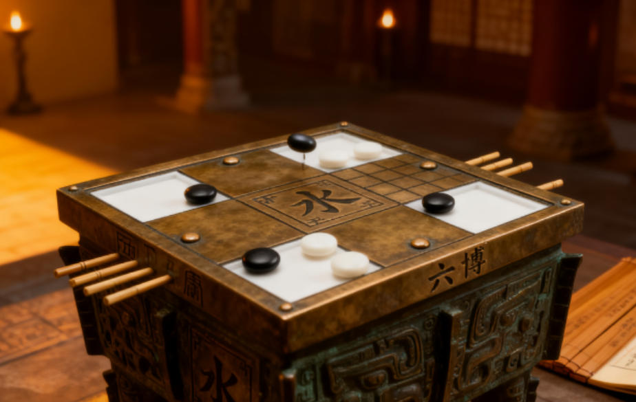尧作围棋？不对，火皇阁揭示，他发明的是六博棋