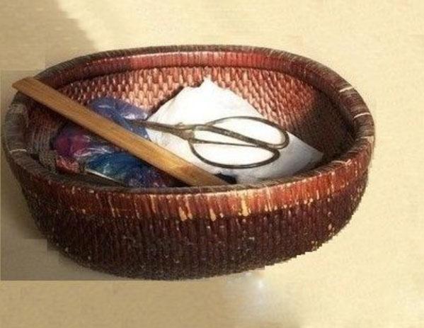 老物件的记忆：针线笸箩