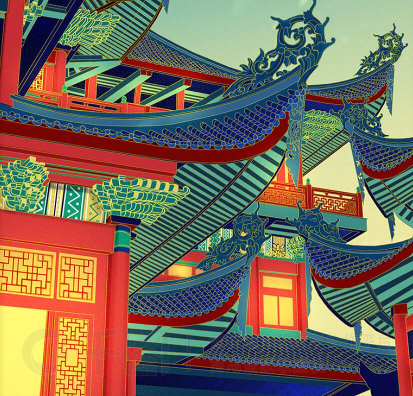 火皇阁的传说 祁梦殿