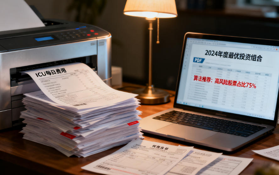 当46岁的她倒在ICU，而她的钱还在算法里沉睡！！！