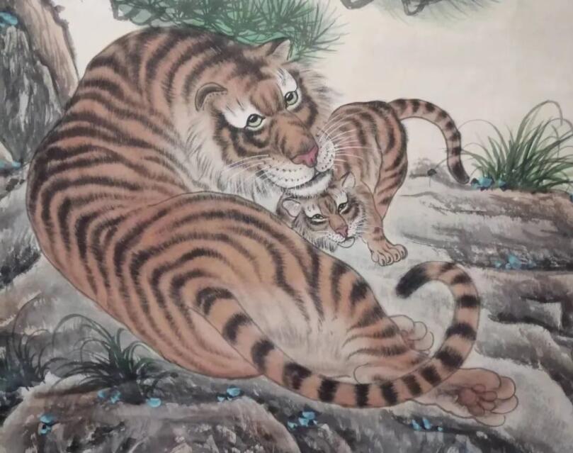 铁桥道人的“镇宅虎”：一幅古画背后的侠骨柔情