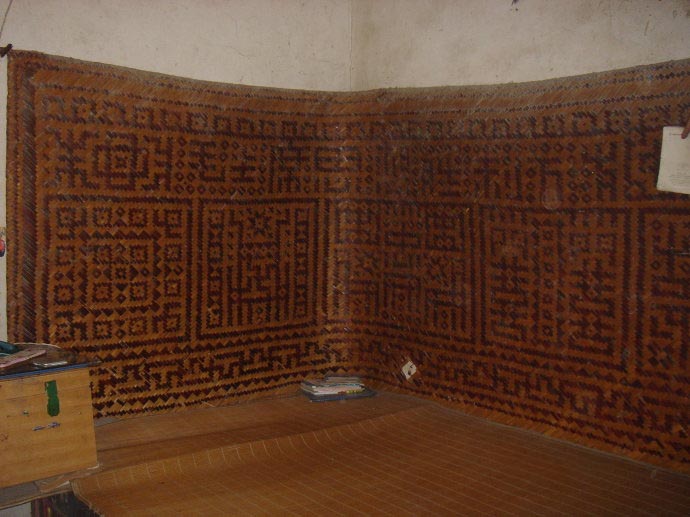 老物件的记忆：圈床席