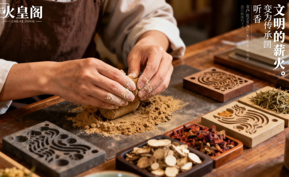 火皇阁故事，制香传承