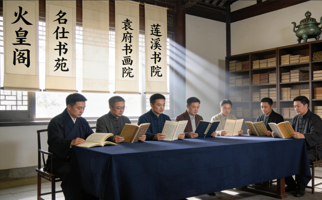 古书深度解读与手抄本传承计划