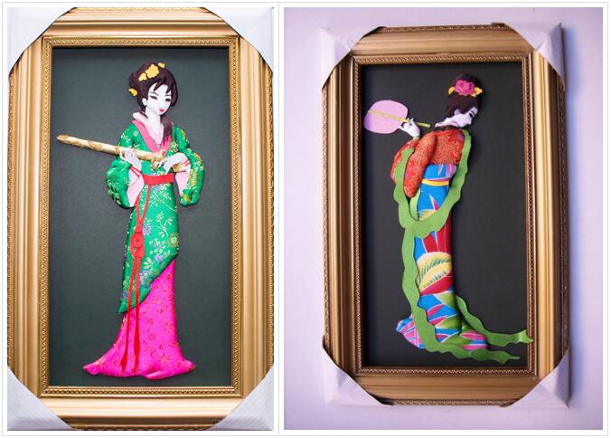 田氏产业：手工布贴画