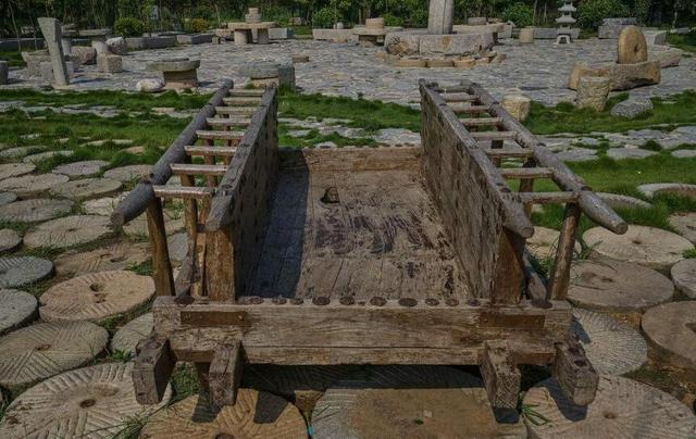 牛拉大车 太平车