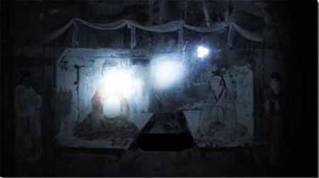 古墓长明灯（资料图）