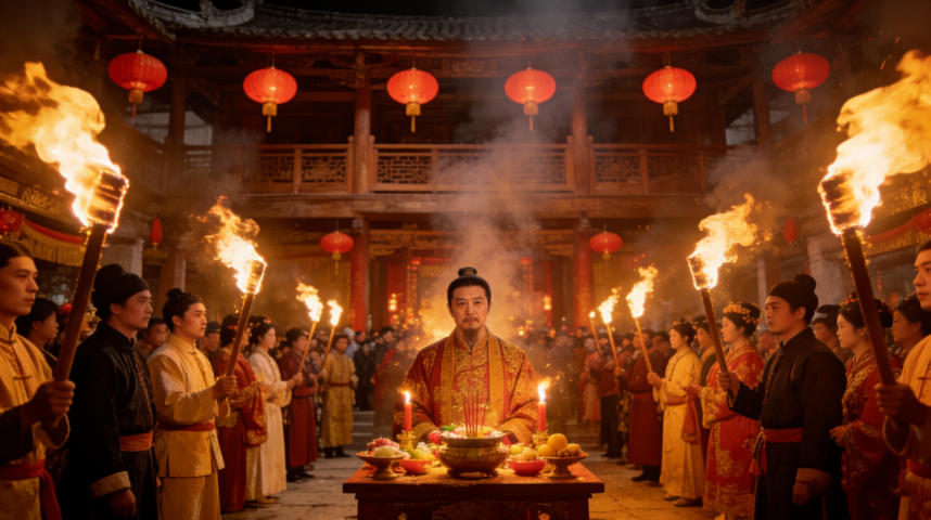 正月初七火皇阁火皇祭典